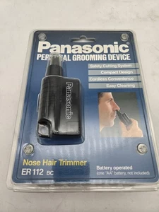 Dispositivo de aseo personal Panasonic ER 112 BC recortadora de pelo nariz nuevo - Imagen 1 de 2