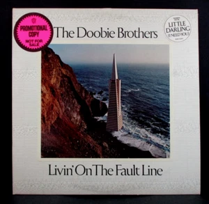 The Doobie Brothers LIVIN' ON THE FAULTLINE, Vinyl, PROMO (1977) First Pressing - Picture 1 of 6