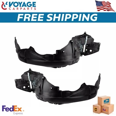 Juego de forro de guardabarros interior para delantero izquierdo y derecho para Scion tC 2014-2016 Foto 1 de 4