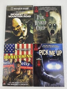 4 Masters of Horror DVD's w/Cards Pick Me Up, Homecoming, The Fair Hair Child
