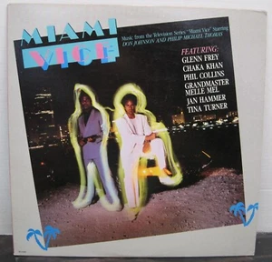 Miami Vice Music Soundtrack Vinyl Album MCA Records Glenn Frey Phil Collins - Picture 1 of 8