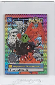 Digivolve! Champions! 3 von 34 - STAMPED PRISM FOIL - DIGIMON Upper Deck - NM - Bild 1 von 2