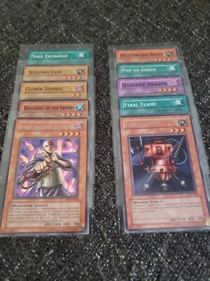 Vintage YuGiOh Tournament Pack Card Lot TP3 4 5 6 & 7 Patrol Robo Pot Of Greed+ - Image 1 of 4