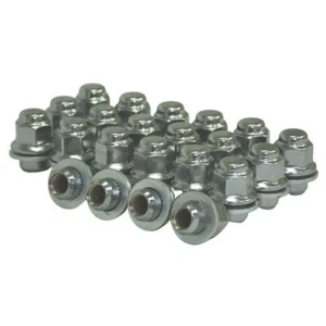 20 Chrome 12x1.5mm Toyota Lexus Car Factory Style Shank 13/16" Hex KIT - Picture 1 of 3