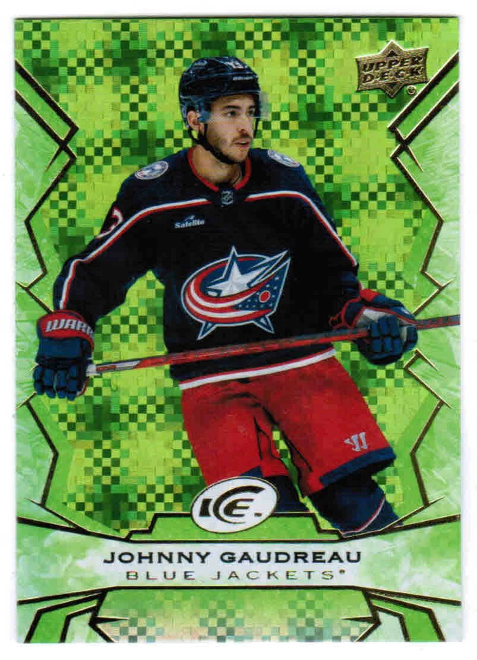 22/23 2022 UPPER DECK UD ICE HOCKEY BASE GREEN PARALLEL CARDS 1-100 U-Pick List - Image 1 of 1