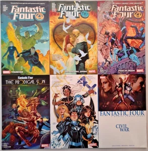 Fantastic Four Lote 6 Libros - Fourever, Grimm, Point Origin, Prodigal Sun, X-Men - Imagen 1 de 5