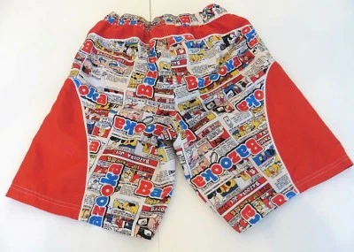 Bazooka Joe - Tira Cómica - Pantalones Cortos Hombre Pequeño/Niños XL - Informal/Natación/Vintage (b) Foto 1 de 4