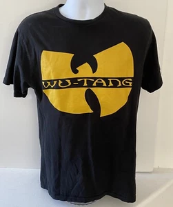 Men's Wu-Tang Clan Logo Rap Tee T-Shirt Hip Hop Size C.R.E.A.M No Tag Size Med? - Picture 1 of 3