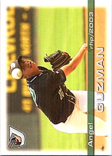2003 Grandstand West Tenn Diamond Jaxx Minor League Baseball Angel Guzman