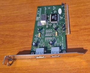 Carte PCI 2x USB 1.0 Modèle KW-580 - Photo 1/1