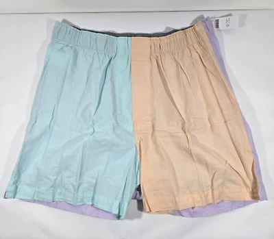 J Crew Men's Size Small Tri Color Colorblock Cotton Boxer Shorts New - Image 1 of 4