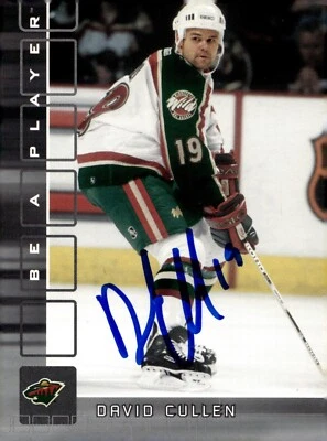 David Cullen - Signed 2001-02 In The Game Be A Player Rookie Card #414 - Image 1 of 2