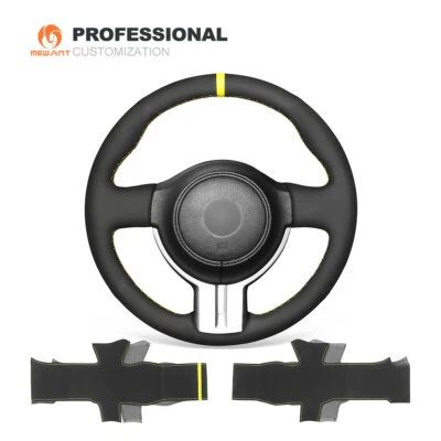 Hágalo usted mismo Envoltura de volante de gamuza sintética para Scion FR-S FRS Subaru BRZ Toyota 86 Foto 1 de 4