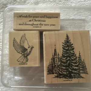 Stampin Up Set A Wish For Peace Christmas - Imagen 1 de 3