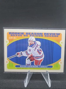21-22 2021-22 OPC Alexis Lafreniere RETRO ROOKIE Season Review #548-Rangers - Picture 1 of 2
