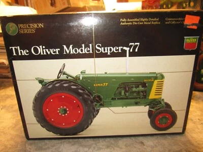 Ertl Precision Series #5 1957 Oliver Model Super 77 Tractor Diecast 1 /16 #2658 - Image 1 of 4