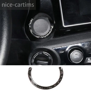 For Toyota Hilux Revo 2015-21 Carbon Fiber Engine Start Stop Button Switch Cover - Picture 1 of 6