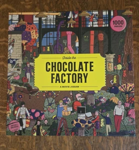 Inside the Chocolate Factory 1000 Teile Puzzle von Laurence King mit Poster - Bild 1 von 3