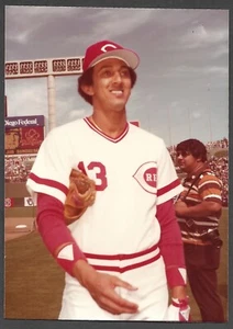 1978 ASG Dave Concepcion REDS UNSIGNED  3-1/2 x 4-7/8 ORIGINAL SNAPSHOT PHOTO #2 - Picture 1 of 1