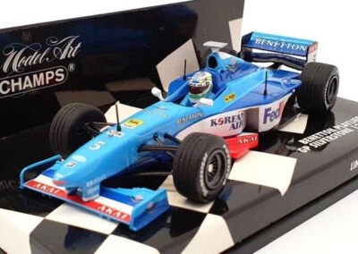 Benetton B198 #5 Silverstone 1998 F1 Fisichella Minichamps 430980075 1:43 - Image 1 of 4