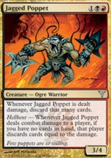 1x Jagged Poppet - Foil MTG Dissension NM Magic Foil