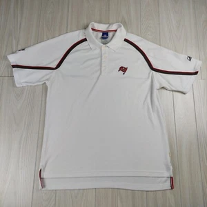 Reebok Tampa Bay Buccaneers Poloshirt Herren Large weiß NFL Team Bekleidung - Bild 1 von 8