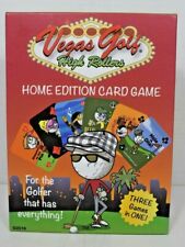 Vegas Golf High Rollers - Home Edition Card Game (3 Games in 1) Open Box