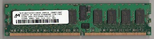 Micron MT18HTF6472Y-40EB2 512MB DDR2 Server RAM Memory - Image 1 of 1