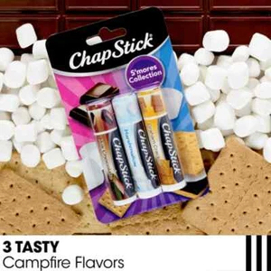 CHAPSTICK S'MORES COLLECTION 3 PACK - Picture 1 of 1