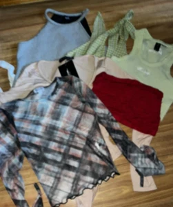 Bulk Lot Of Tops Dotti, Cotton On, Factorie. Size XS - 8 Tops- As New - Picture 1 of 9