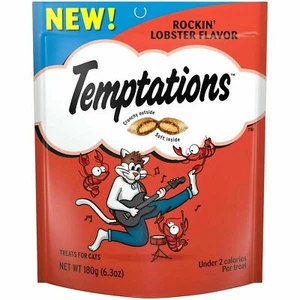 TEMPTATIONS Cat Treats Rockin' Lobster Flavor - Picture 1 of 4