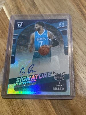 2020-21 Panini Donruss Grant Riller SIGNATURE SERIES RC AUTO, Hornets - Image 1 of 2