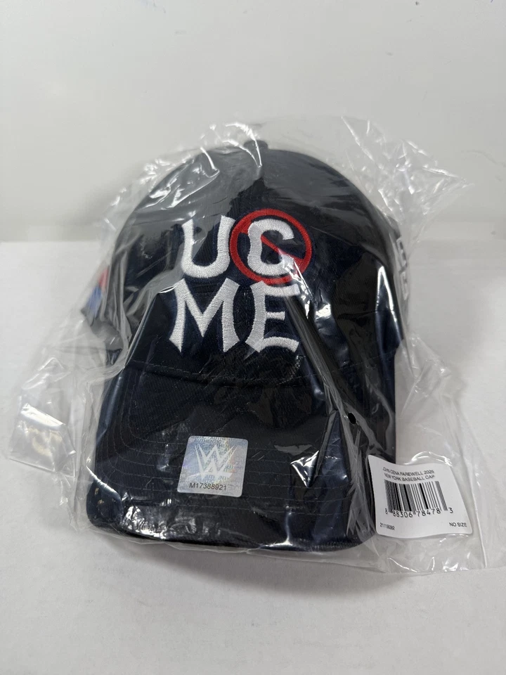 Authentic WWE John Cena Farewell Tour 2025 New York City Hat Final Raw NYC MSG