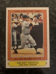 1985 Topps Collector's Series #23 MICKEY MANTLE - Picture 1 of 2
