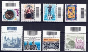 ITALY 2008 Complete Year with Barcode 8v MNH** - Picture 1 of 1