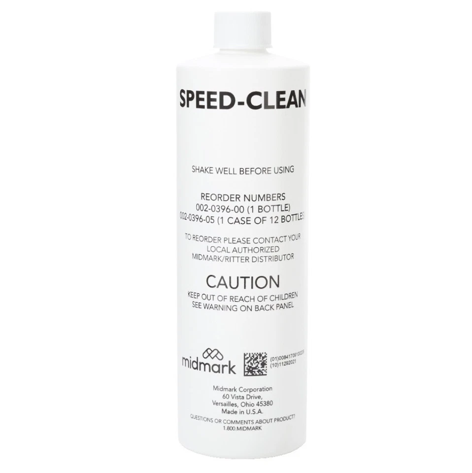Midmark Ritter Speed-Clean, esterilizador en autoclave - botella de 16 oz Foto 1 de 1