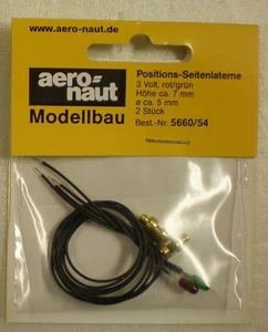 Linterna de posición Ø5mm 3V 1x rojo 1x verde - Imagen 1 de 1