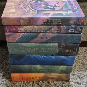 Harry Potter Complete Hardcover Book Set 1-7 ALL First American Editions Rowling - Bild 1 von 24
