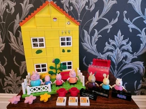Casa Peppa Pig (estilo Duplo) con 7 personajes y coche  - Imagen 1 de 17