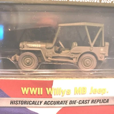 Army Jeep THE GREATEST GENERATION BERLIN WWII Johnny Lighting WILLYS 2018 - Image 1 of 4