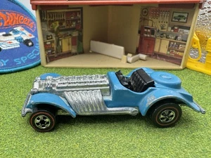 1973 Hot Wheels Redline Sweet 16 Enamel Light Blue Shell Promotion Redlines HK - Picture 1 of 20