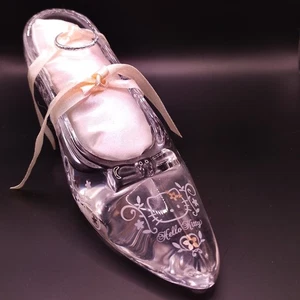 Vintage - Sanrio Hello Kitty Glas Slipper - Ehering Kissen - RAR!! - Bild 1 von 6