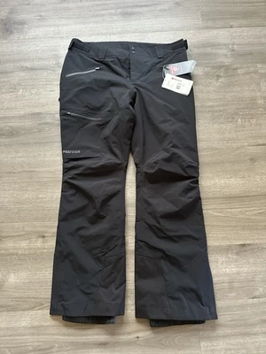 Marmot Refuge Snow Ski Zipped Insulated Pants Black 12370 Women's Size XL New - Image 1 of 4