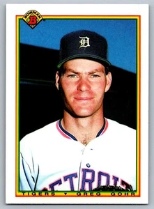1990 Bowman Greg Gohr Rookie Detroit Tigers #347 - Bild 1 von 2