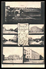 AK, Siebenlehn, Markt, Ratskeller, Schtzenhaus, 1906,  5026-1123