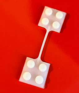 LEGO Scharnier Hinge Kupplung Anhänger - 650 Transparent - Bild 1 von 1