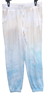 PJ Salvage Womens Large Pajama Lounge Pant Comfy Soft Knit Jogger Tie Dye R1-B - Picture 1 of 5