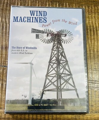 Wind Machines Power From the Wind The Story of Windmills DVD Brand New Sealed - Image 1 of 4