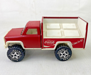 Vintage 1980s BUDDY L Coca-Cola Delivery Truck 8" Diecast Steel and Plastic