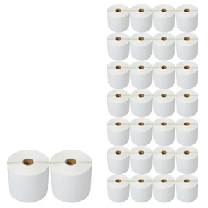500 etiquetas de envío térmico directo 30 rollos 4x6 para Zebra LP2824 TLP2844 LP2442 - Imagen 1 de 21